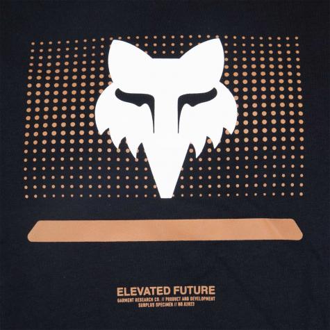 T-Shirt Kinder Fox Optical black 