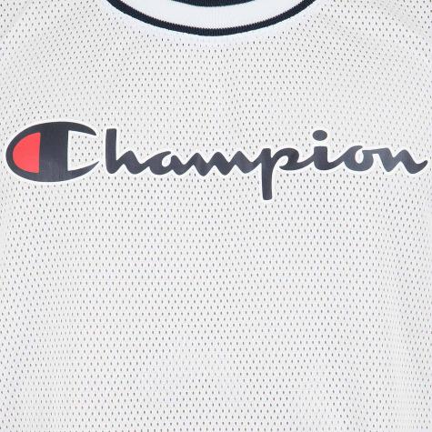 Champion Tanktop Logo weiß/dunkelblau 