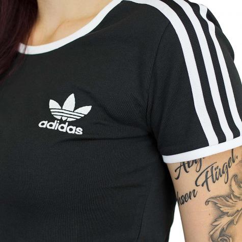 Adidas Originals Damen T-Shirt Sandra 1977 schwarz