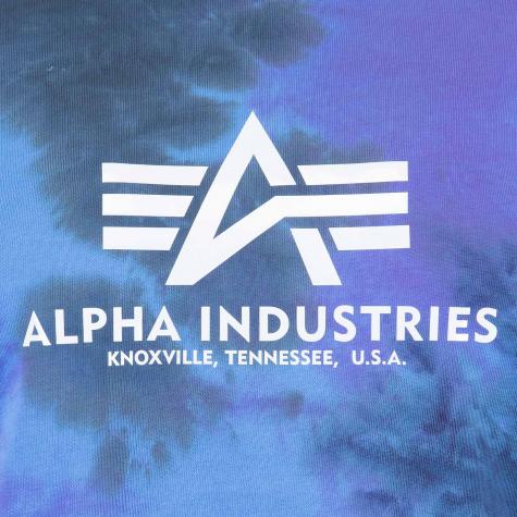 Alpha Industries Batik Damen Shirt pastel blau 