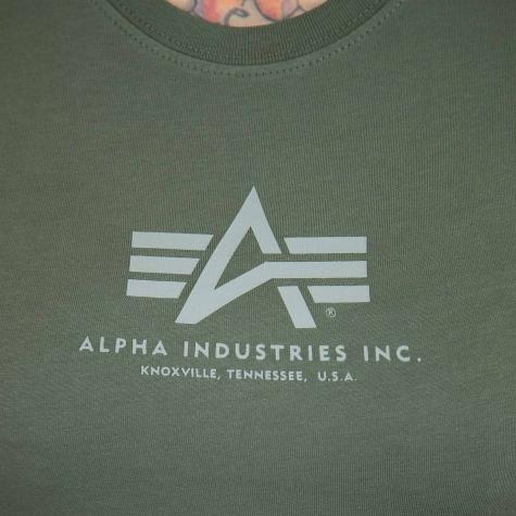 Alpha Industries Damen T-Shirt Basic dark olive 
