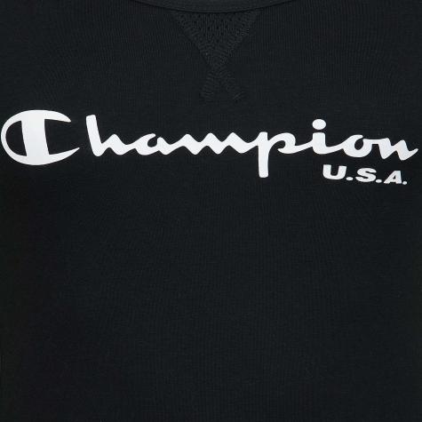 Champion Damen T-Shirt schwarz 