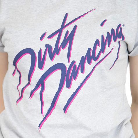 Dedicated Damen T-Shirt Dirty Dancing Logo grau 