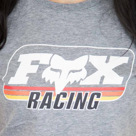 Fox Damen T-Shirt Retro Fox grau 