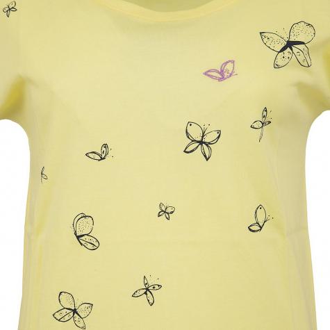 Iriedaily Damen T-Shirt Butterflies sun 