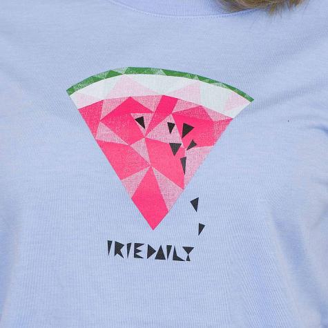 Iriedaily Damen T-Shirt Watermelon hellblau meliert 