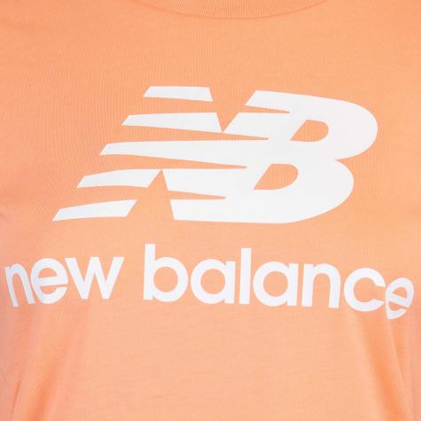 New Balance Essentials Stacked Logo Women T-Shirt pink 