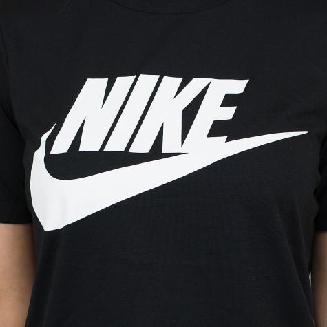 Nike Damen T-Shirt Essential schwarz/weiß 
