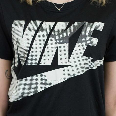 Nike Damen T-Shirt Glacier schwarz/beige 