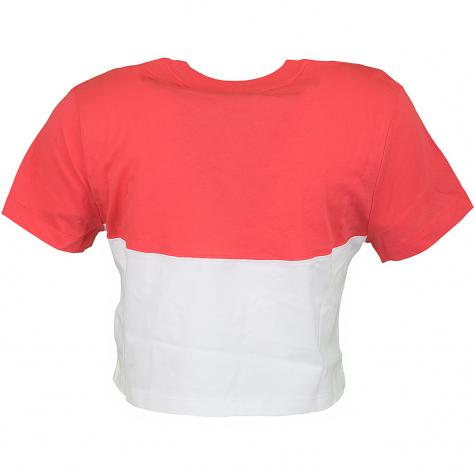 Nike Damen T-Shirt Heritage weiß/rot 
