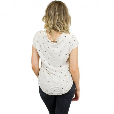 Naketano Damen T-Shirt Immer auf brav II dirty oma 
