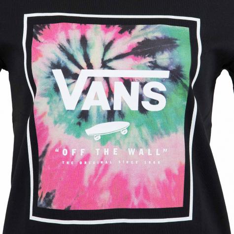Vans Damen T-Shirt Boxed Dye schwarz 