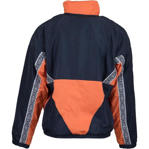 Umbro Damen Trainingsjacke Shell dunkelblau/orange 