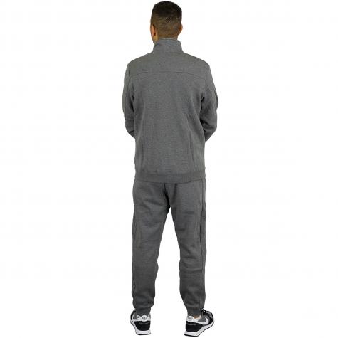 Nike Trainingsanzug Track Fleece dunkelgrau/schwarz 