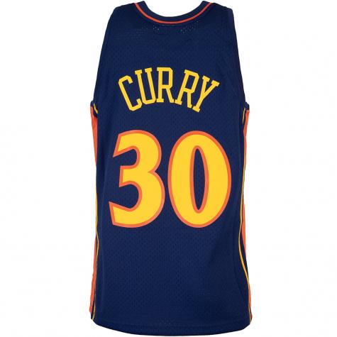 Mitchell & Ness NBA Swingman Stephen Curry Golden State Warriors 09/10 Trikot navy 