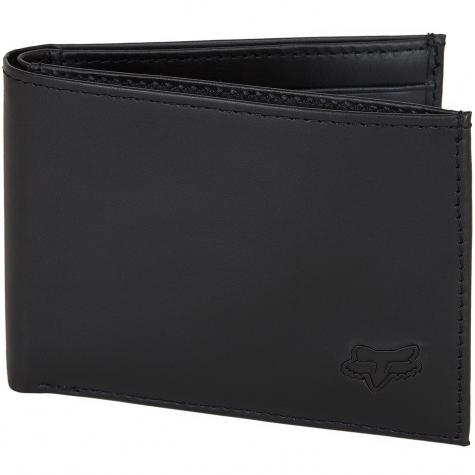 Fox Geldbörse Bifold Leather schwarz 
