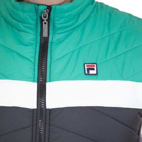 Fila Weste Urban Line Piselli schwarz/weiß/türkis