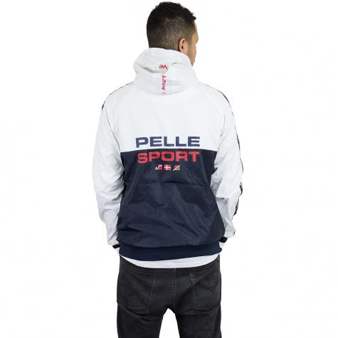 Pelle Pelle Windbreaker Vintage Sports weiß/dunkelblau 