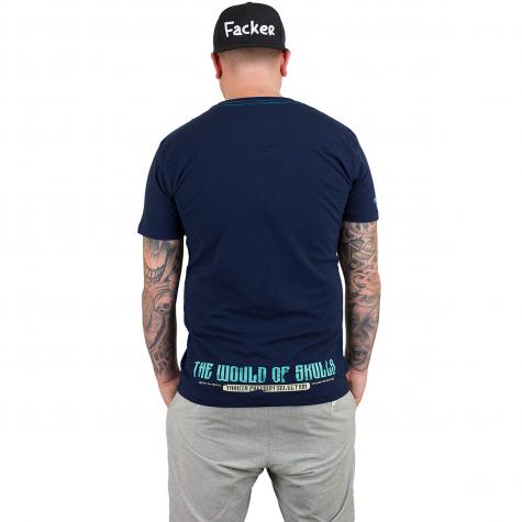 Yakuza Premium T-Shirt 2308 dunkelblau 