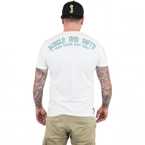 Yakuza Premium T-Shirt 2418 weiß 