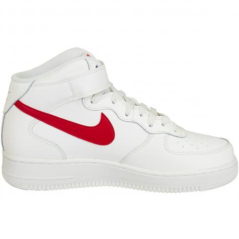 Nike Sneaker Air Force 1 Mid 07 weiß/rot 