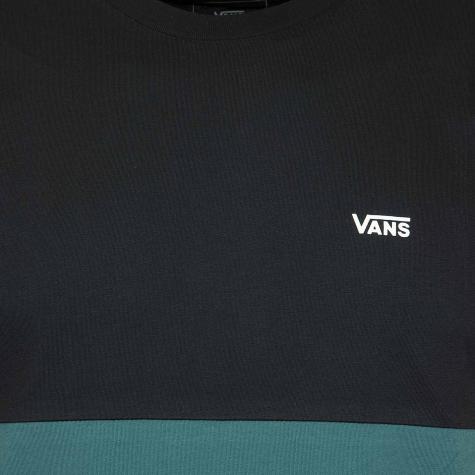 Vans T-Shirt Colorblock schwarz/grün 