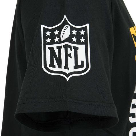 New Era T-Shirt NFL Large Graphic Steelers schwarz 