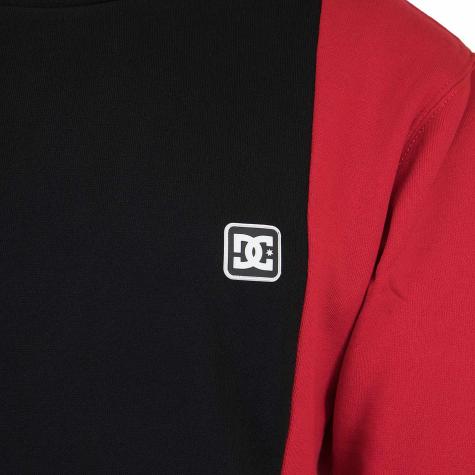 DC Sweatshirt Wepma schwarz/rot 