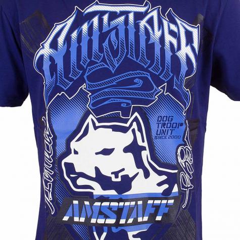 Amstaff T-Shirt Zillus blau