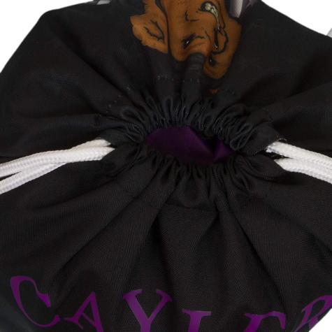 Cayler & Sons Gym Bag White Label Purple Swag schwarz 