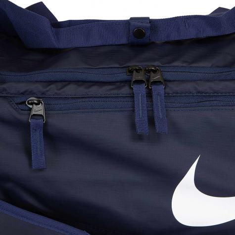 Nike Tragetasche Alpha Duffel (Medium) dunkelblau/weiß 