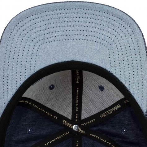 Mitchell & Ness Snapback Cap Italian Washed Own Brand dunkelblau 