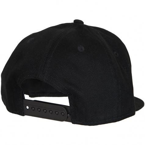 New Era 9Fifty Snapback Cap Script Patch schwarz