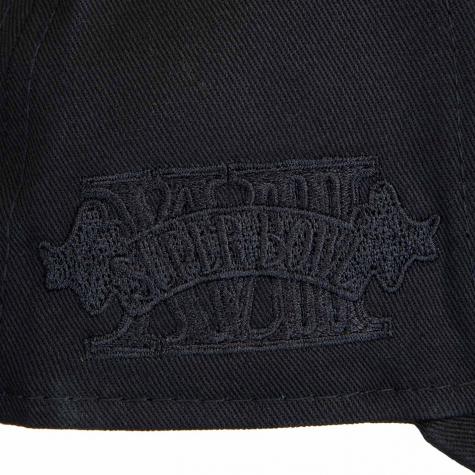 Cap New Era E-Frame NFL Monochrome Las Vegas Raiders black/black 