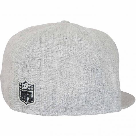 New Era 59Fifty Fitted Cap NFL Heather Patriots grau 