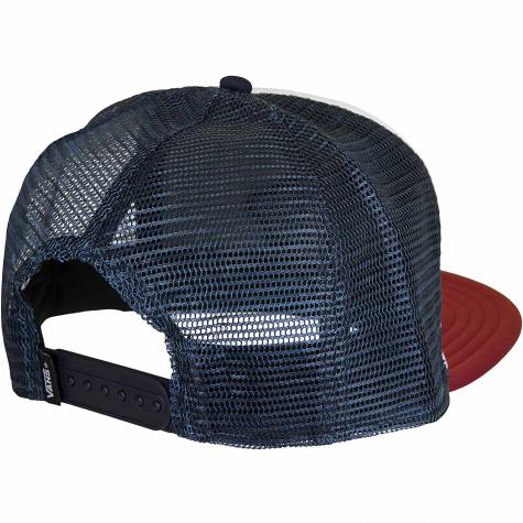 Vans Trucker Cap Classic Patch weiß/rot 