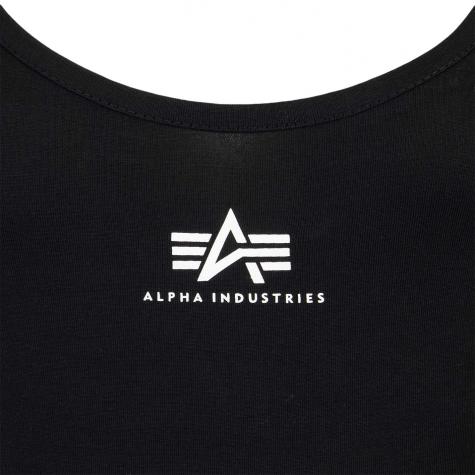 Alpha Industries Small Logo Kleid schwarz 