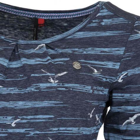 Ragwear Kleid Alexa Seagulls E navy