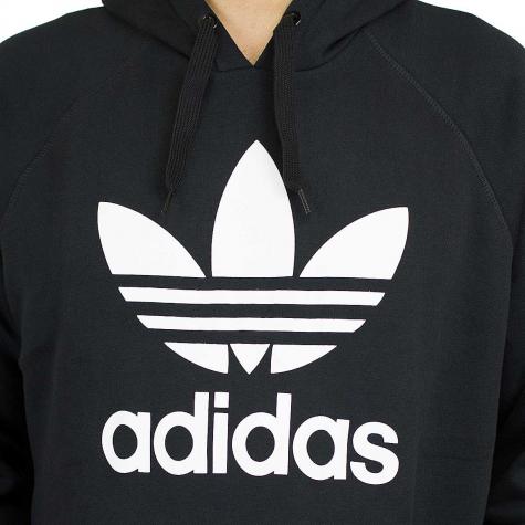 Adidas Originals Hoody Trefoil schwarz/weiß 