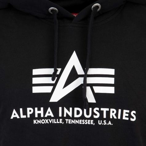 Alpha Industries Basic Hooded Tank Top schwarz 