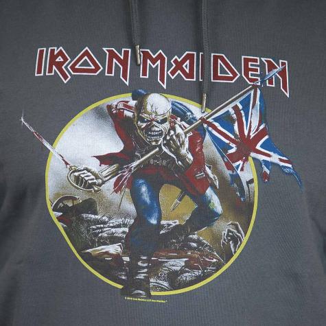 Amplified Hoody Iron Maiden Trooper dunkelgrau 