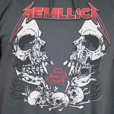 Amplified Hoody Metallica Birth School dunkelgrau 
