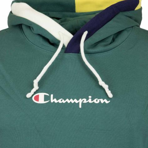Champion Hoody Logo grün 