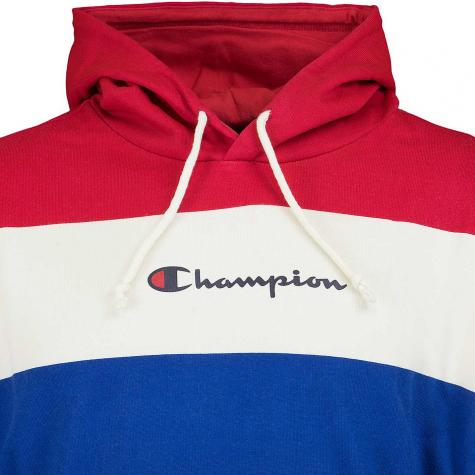 Champion Hoody Striped Logo mehrfarbig 