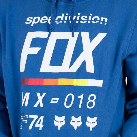 Fox Hoody District 2 dusty blue 