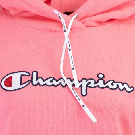 Champion Logo Damen Hoody pink 