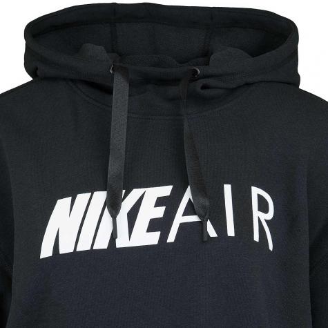 Nike Damen Hoody Air schwarz/weiß 