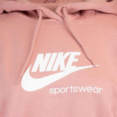 Nike Damen Hoody Heritage rosa 