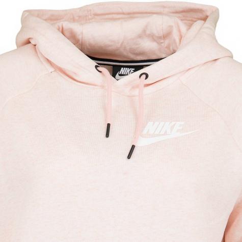 Nike Damen Hoody Rally pink/weiß 