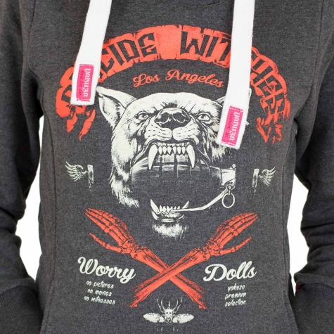 Yakuza Premium Damen Hoody 2347 schwarz